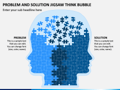 Problem and Solution Jigsaw Free PPT Slide 1