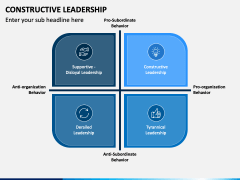 Constructive Leadership PowerPoint Template - PPT Slides