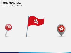 Hong Kong Flag PPT Slide