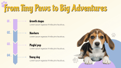 Cute Puppy Theme PPT Slide 6