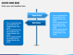 Good and Bad PowerPoint and Google Slides Template - PPT Slides