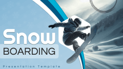 Snowboarding Theme PPT Slide 1