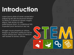 Free - STEM Education Theme for PowerPoint and Google Slides - PPT Slides