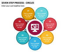 Seven Step Process - Circles PPT Slide 1