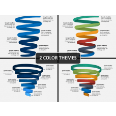 PowerPoint Spiral Chart | SketchBubble