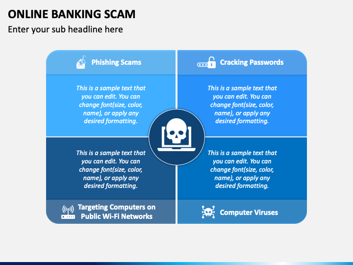Online Banking Scam PPT Slide 1