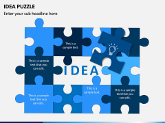 Idea Puzzle PPT Slide 9