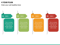 4 Year Plan PPT Slide 2