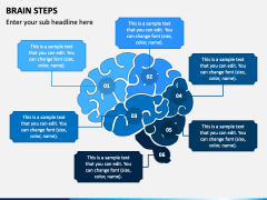 Brain Steps PowerPoint and Google Slides Template - PPT Slides