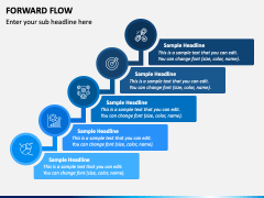 Forward Flow PowerPoint and Google Slides Template - PPT Slides