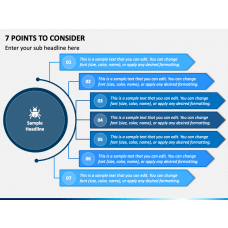 7 Points List PowerPoint Slide