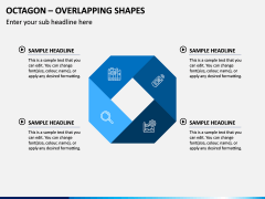 Octagon – Overlapping Shapes PPT Slide 1