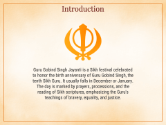 Guru Gobind Singh Jayanti PPT Slide 3