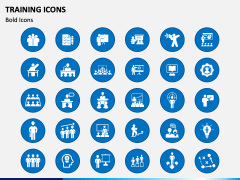 Training Icons PPT Slide 1