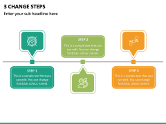 3 Change Steps PPT Slide 2
