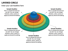 Layered Circle Free PPT Slide 2