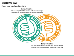 Good Vs Bad PowerPoint and Google Slides Template - PPT Slides