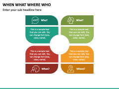 When What Where Who PowerPoint Template - PPT Slides