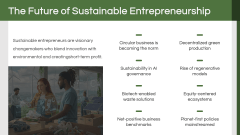 Sustainable Entrepreneurship PPT Slide 14