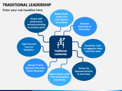 Traditional Leadership PowerPoint and Google Slides Template - PPT Slides