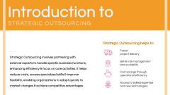 Strategic Outsourcing PPT Slide 2