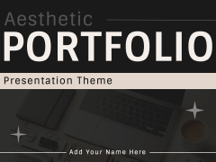 Aesthetic Portfolio Presentation for PowerPoint and Google Slides