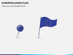 European Union Flag PPT Slide 1