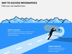 Way To Success Infographics PPT Slide 1