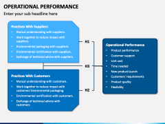 Operational Performance PowerPoint and Google Slides Template - PPT Slides