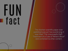 Fun Facts - Typography Animated Presentation - SketchBubble