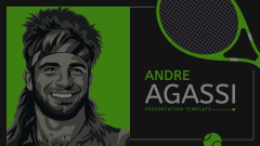 Andre Agassi Animated Presentation - SketchBubble