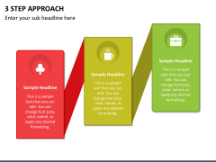 3 Step Approach PowerPoint Template - PPT Slides