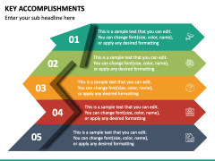 Key Accomplishments Free PPT slide 2