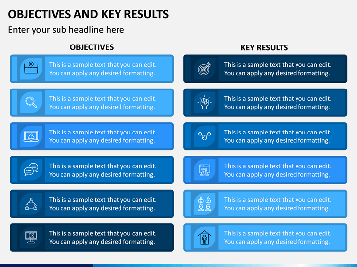 Objectives and Key Results PowerPoint Template