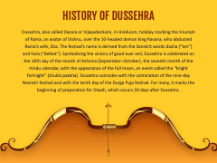 Dussehra (Vijayadashami) Free PPT Slide 2