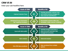CRM Vs BI PowerPoint and Google Slides Template - PPT Slides