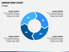 Arrow Ring Chart PPT Slide 2
