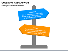 Questions and Answers PowerPoint and Google Slides Template - PPT Slides