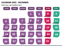 Calendar 2022 PPT Slide 12