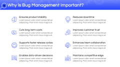 Bug Management PowerPoint and Google Slides Template - PPT Slides