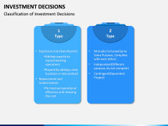 Investment Decisions PPT Slide 2