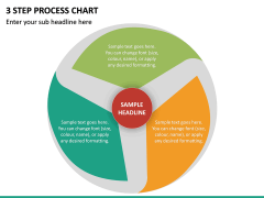 3 Step Process Chart PPT Slide 2
