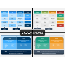 Horizontal Vs Vertical Relationships PowerPoint Template and Google ...