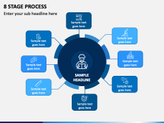 8 Stage Process PPT Slide 1