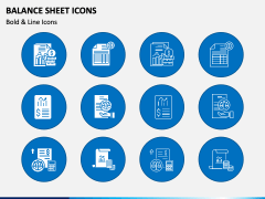Balance Sheet Icons PPT Slide 2