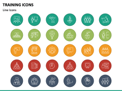 Training Icons PPT Slide 4