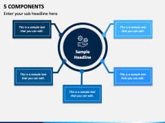 5 Components PPT Slide 1