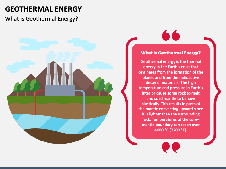 Geothermal Energy PPT Slide 1