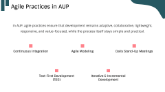 Agile Unified Process PPT Slide 5