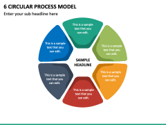 6 Circular Process Model PPT Slide 2